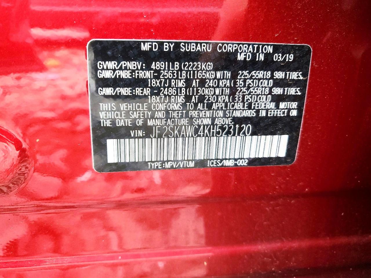 Subaru Forester Touring