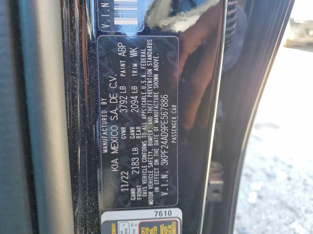 Kia Forte Lxs
