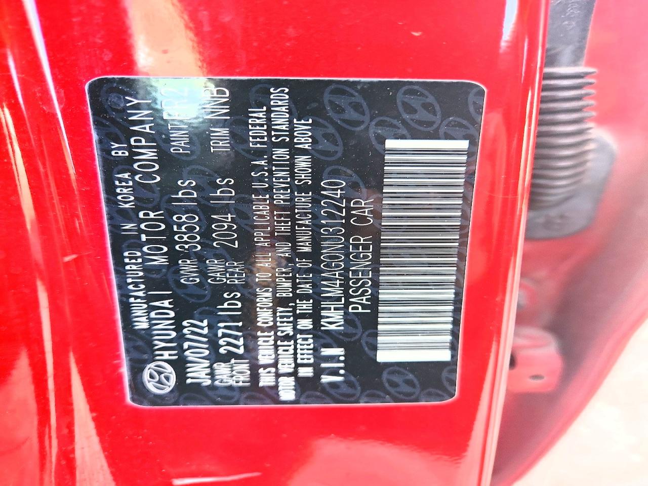 Hyundai ELANTRA Sel