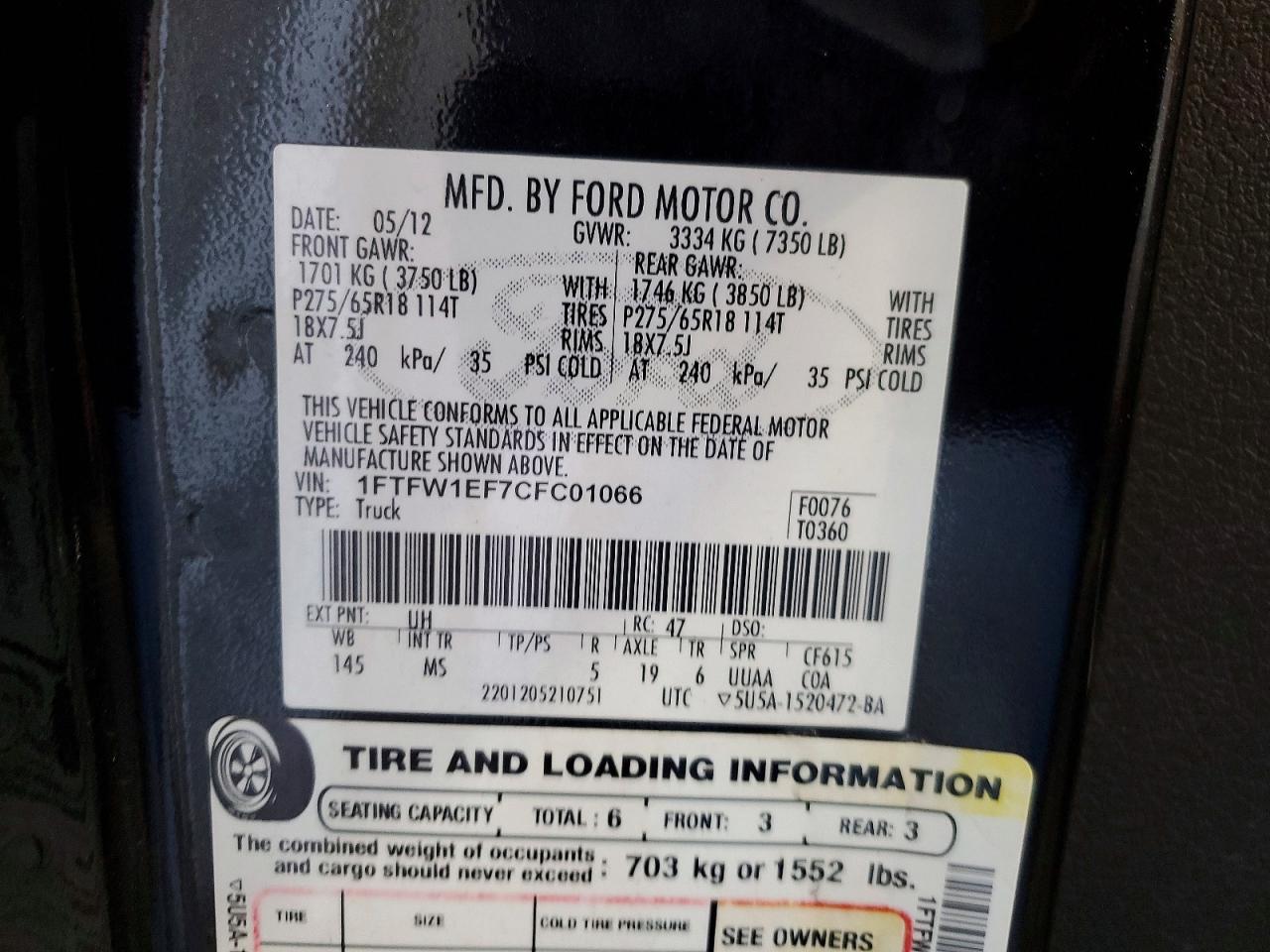 Ford F-150 Supercrew