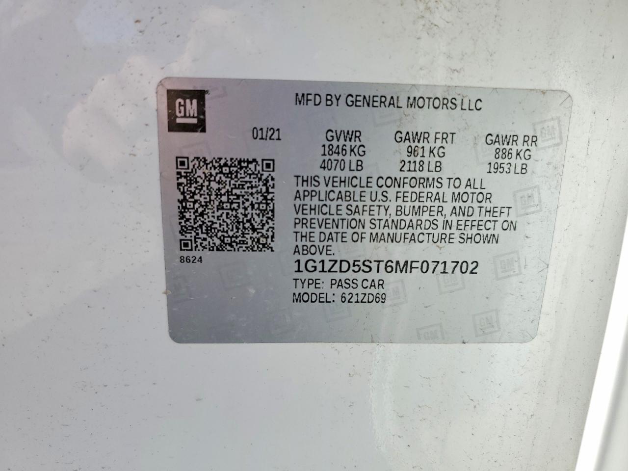 Chevrolet Malibu Lt