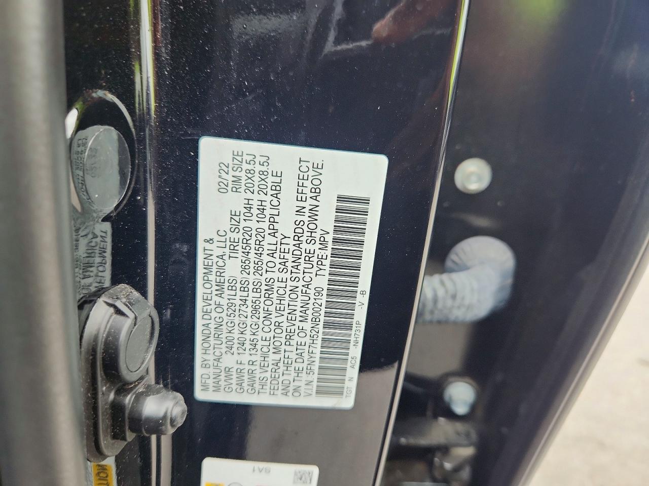Honda Passport Exl