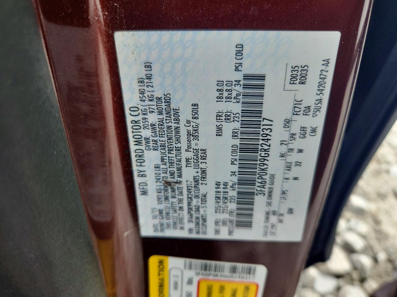 Ford Fusion Titanium