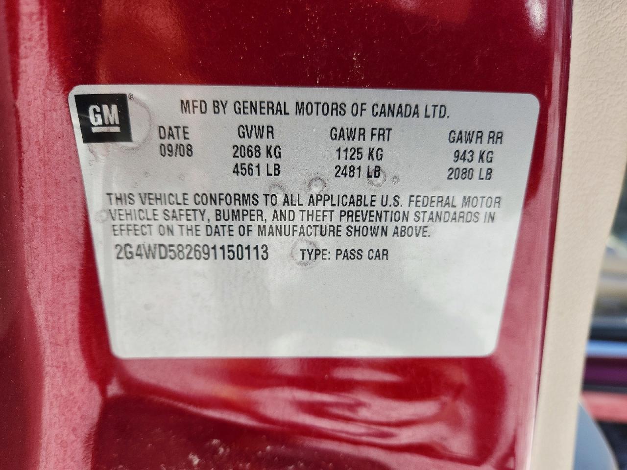 Buick LaCrosse Cxl