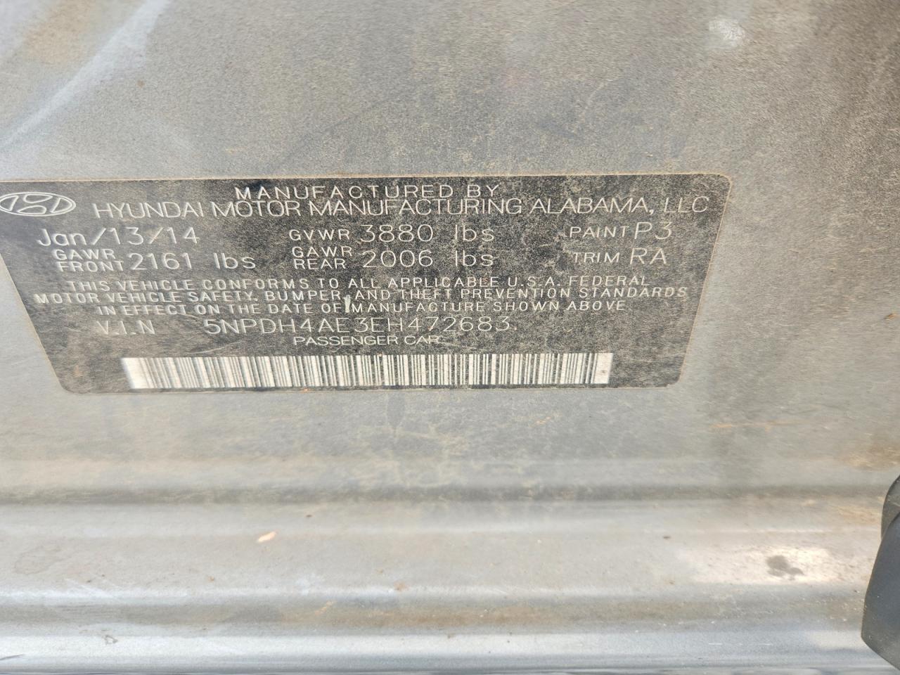 Hyundai ELANTRA Se
