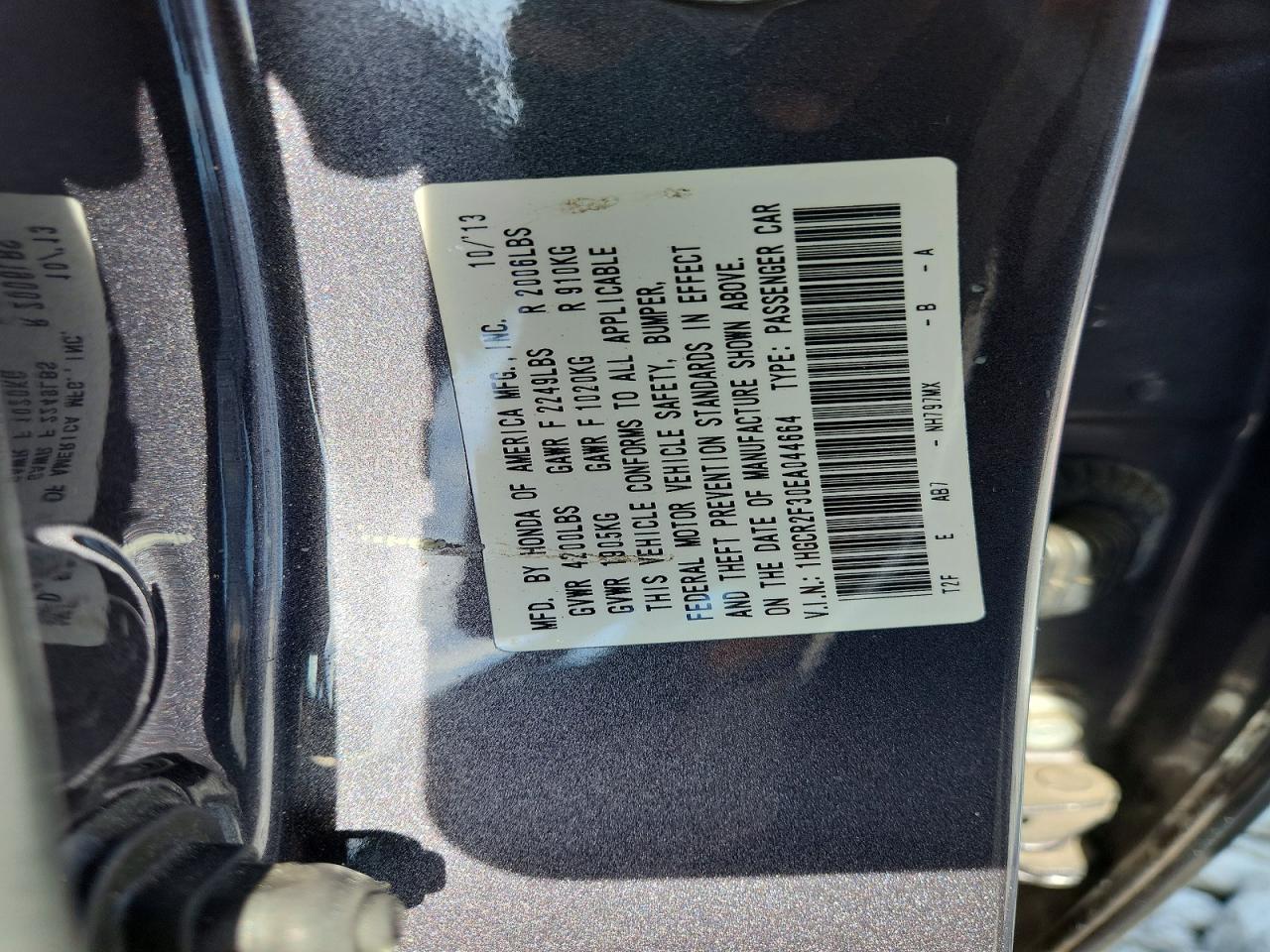 Honda Accord Lx