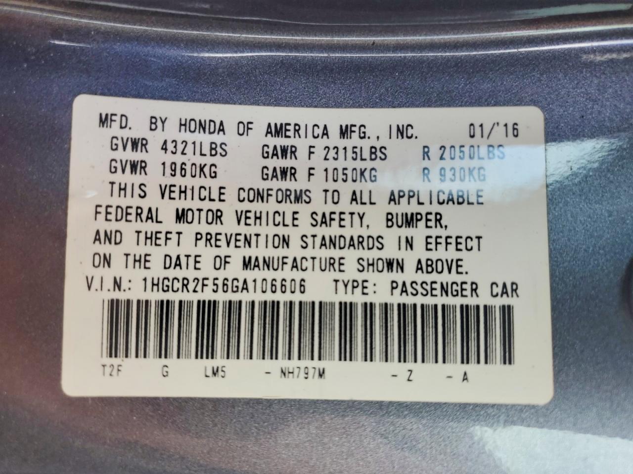 Honda Accord Sport