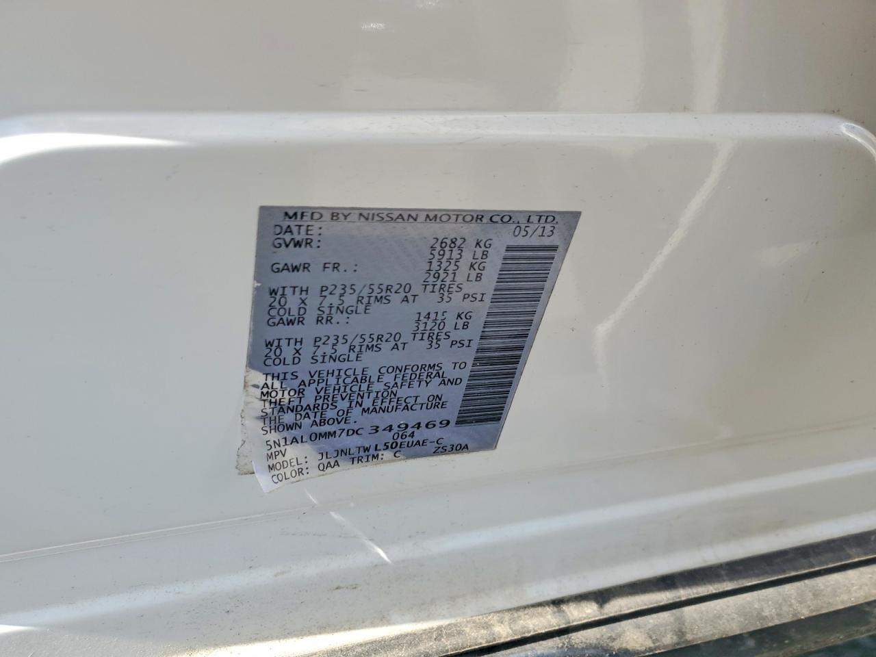 INFINITI JX35 Base