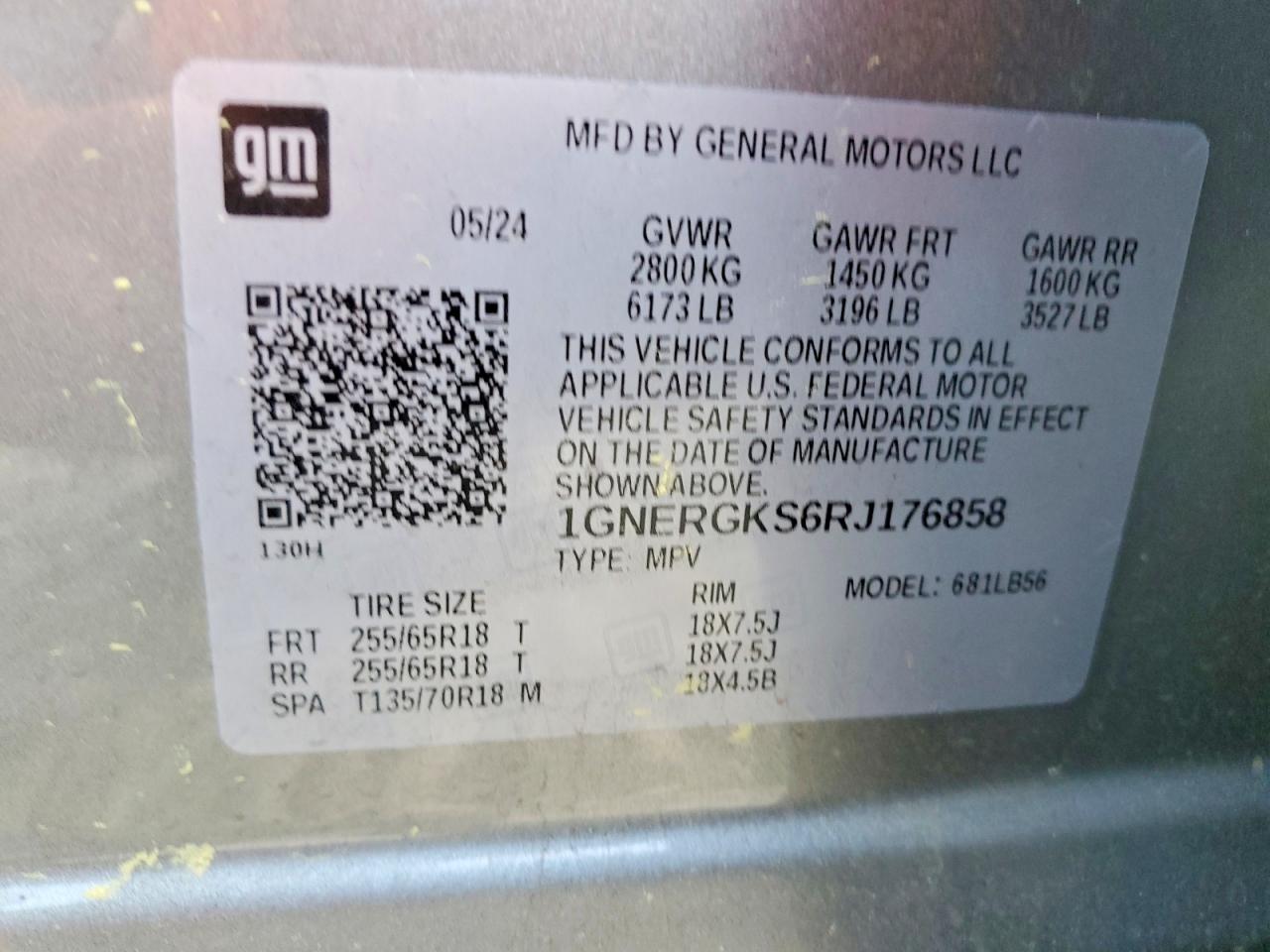Chevrolet Traverse Lt