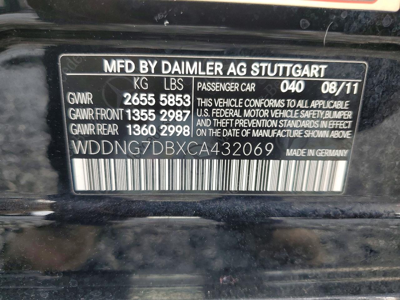 Mercedes-Benz S-Class 550
