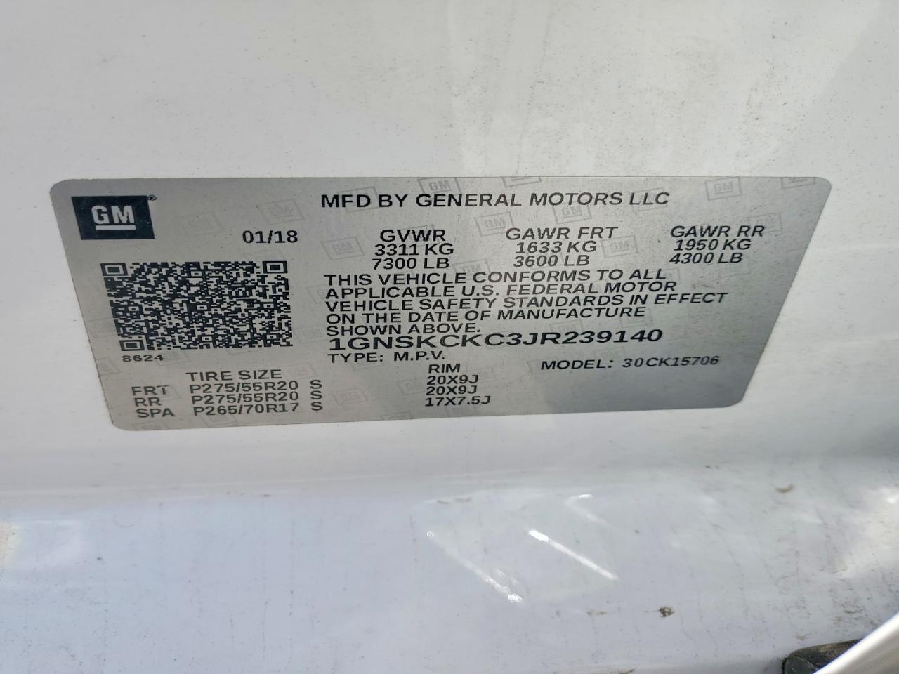 Chevrolet Tahoe K1500 Premier