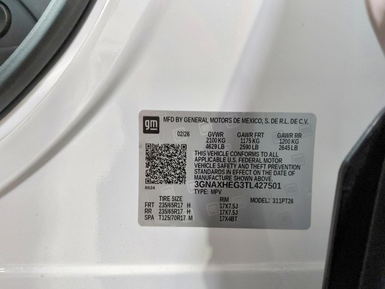 Chevrolet Equinox Lt