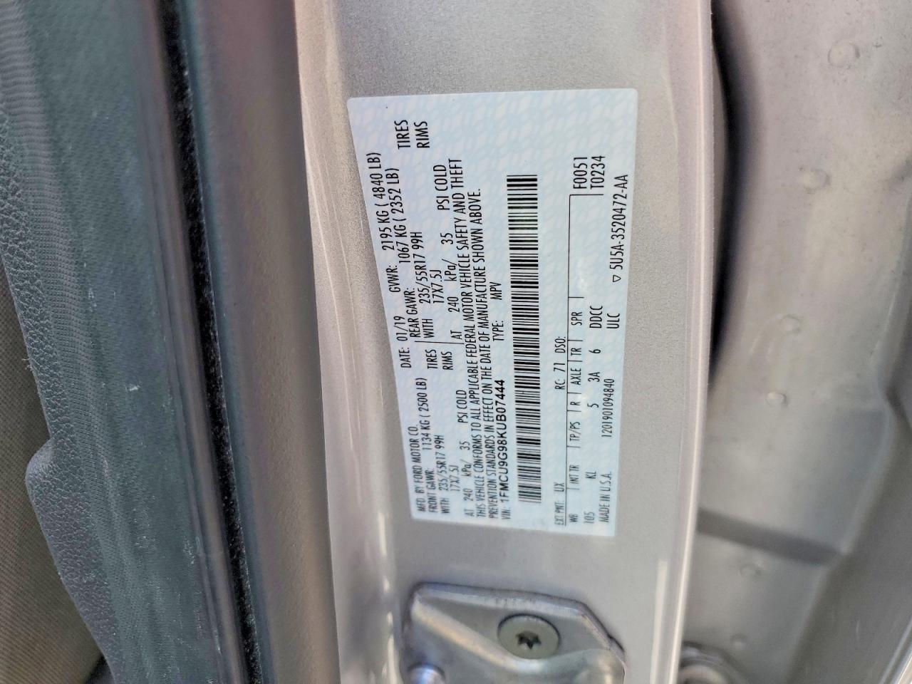 Ford Escape Se