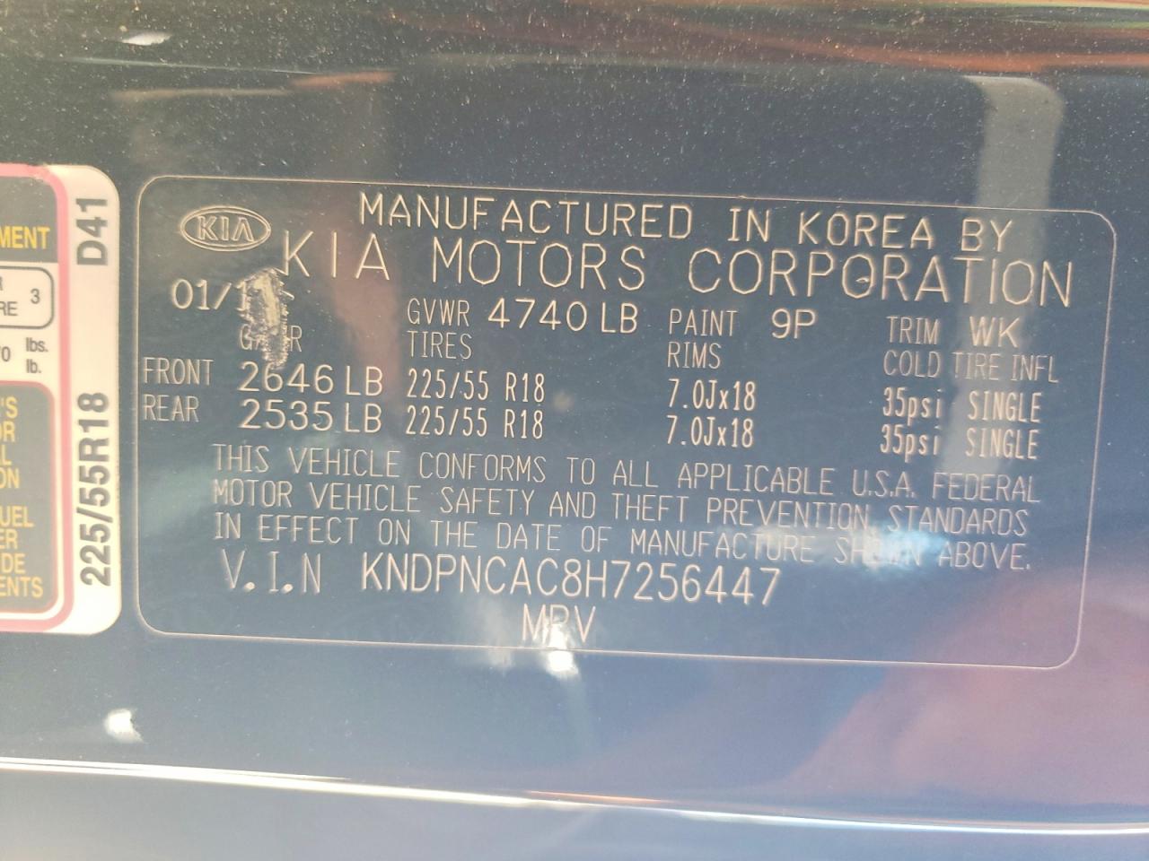 Kia Sportage Ex