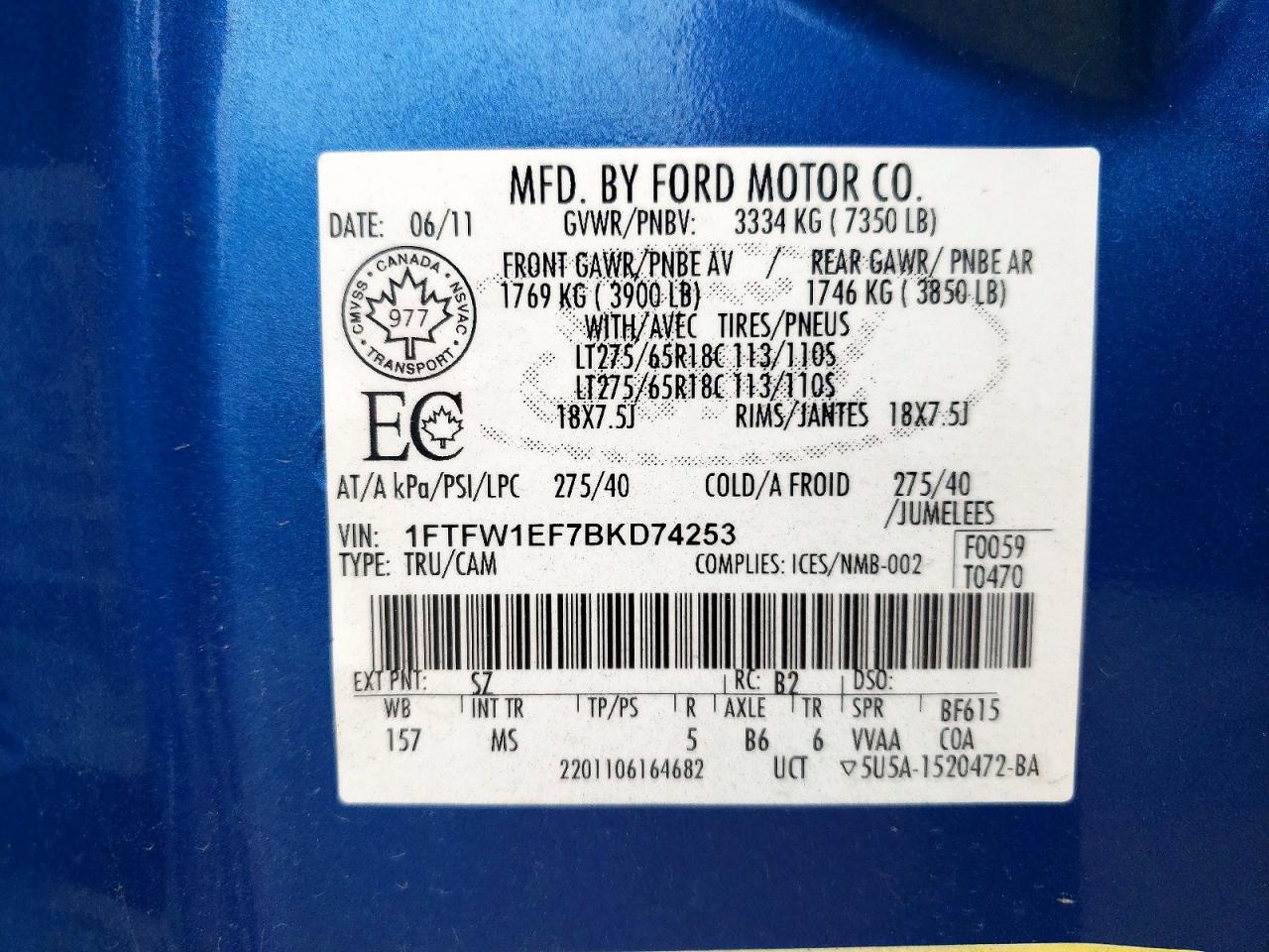 Ford F-150 Supercrew