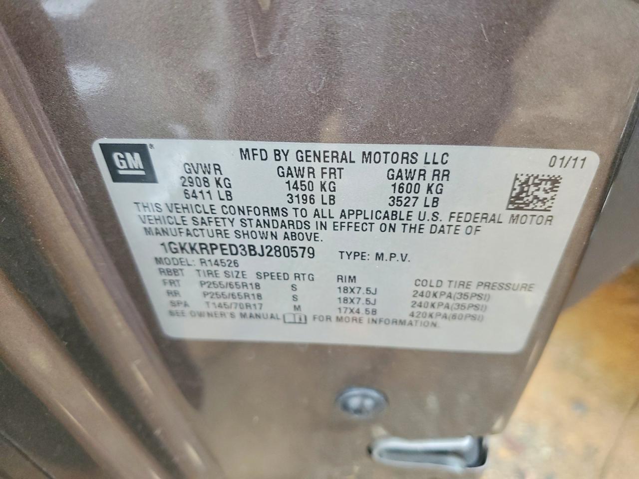 GMC Acadia Sle