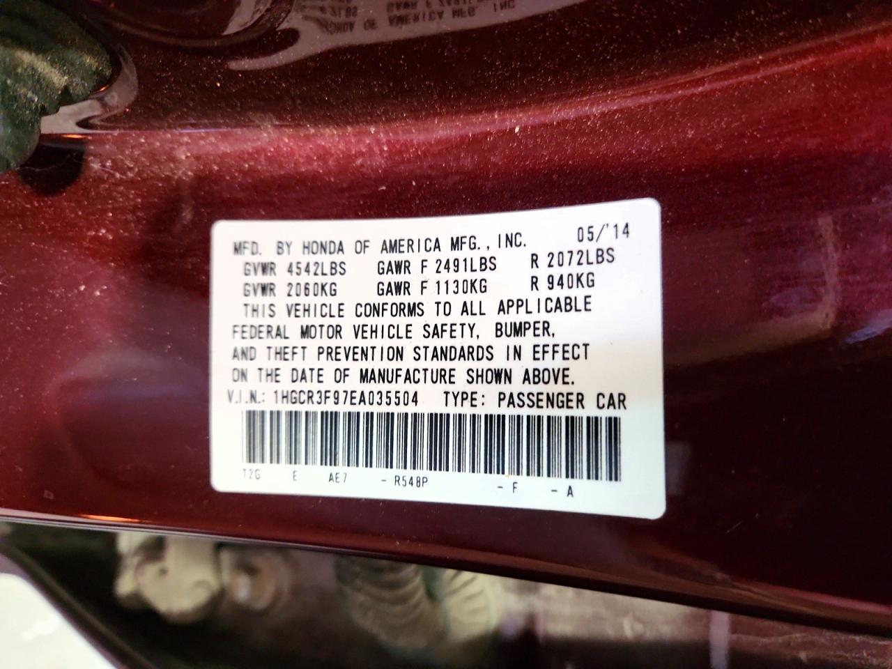 Honda Accord Touring