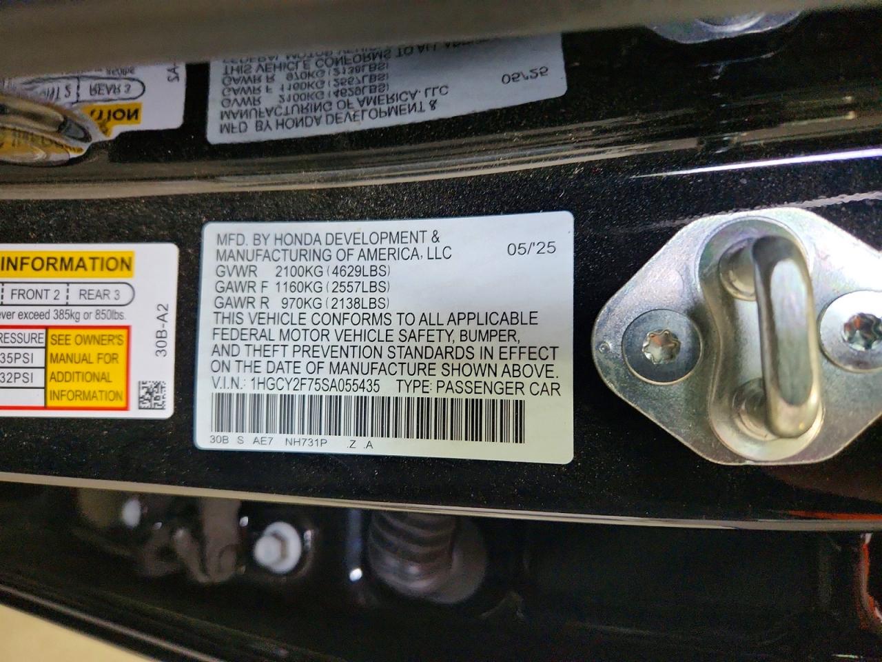 Honda Accord Hybrid Sport-l