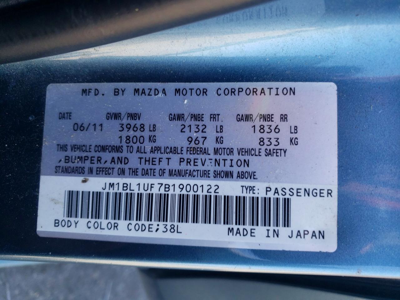 Mazda 3 I