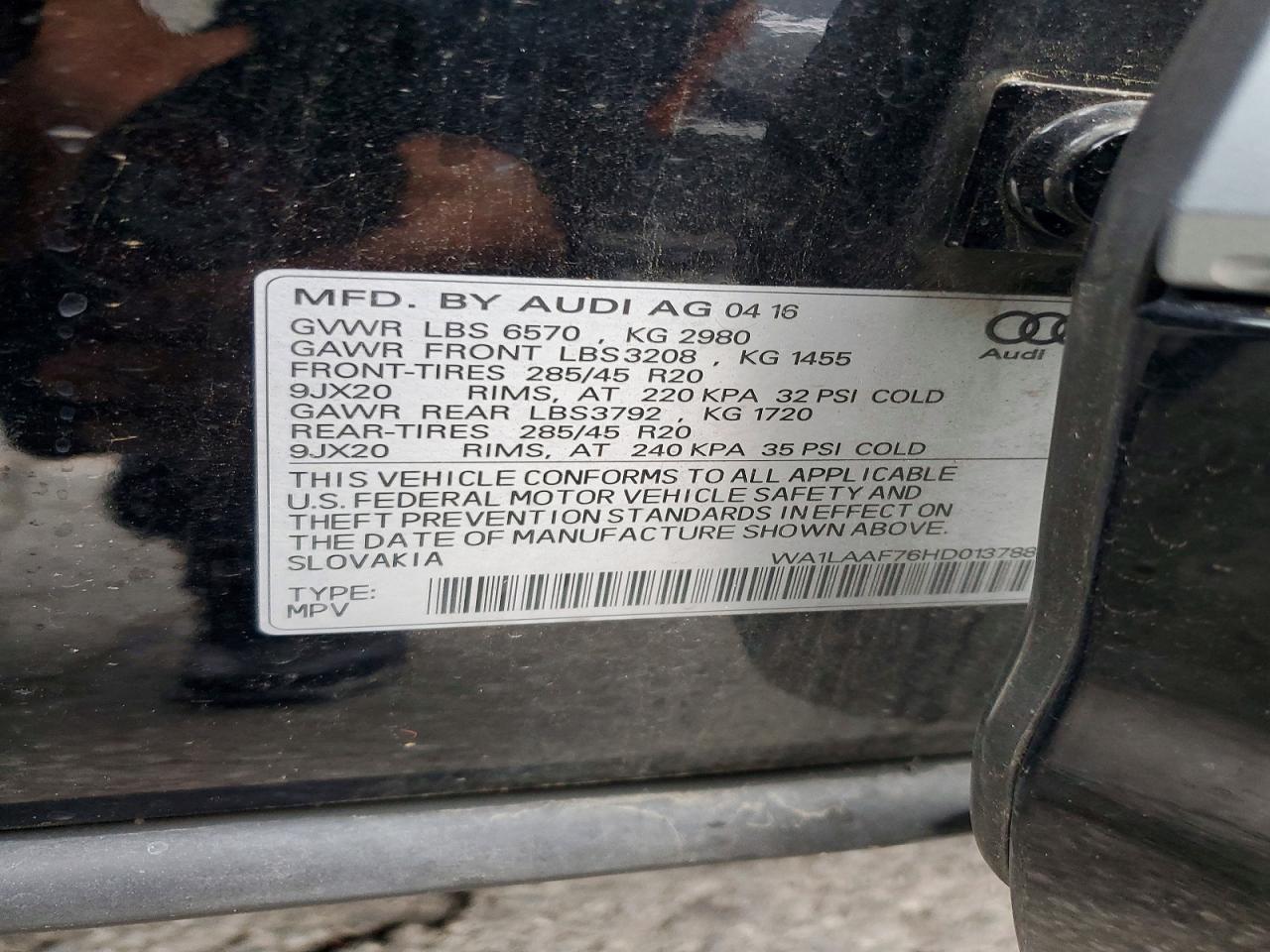 Audi Q7 Premium Plus