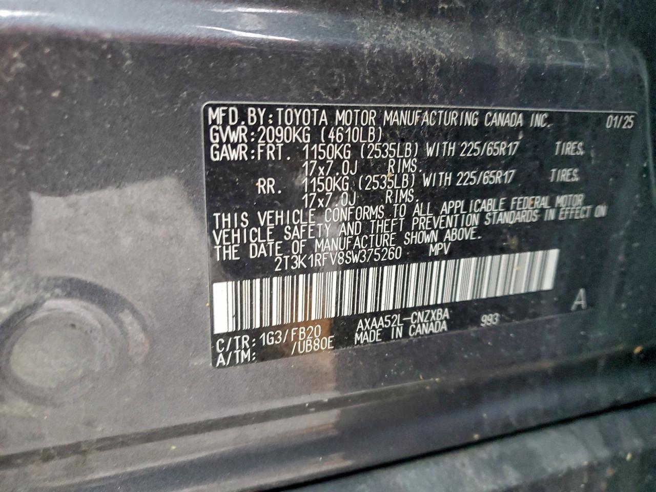 Toyota RAV4 Le