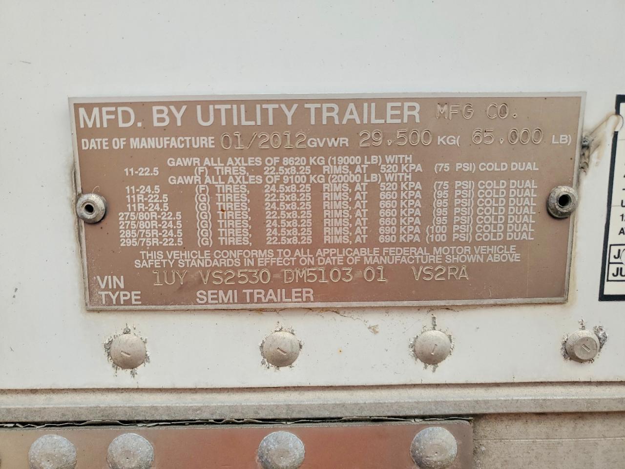 Utility Reefer Tra