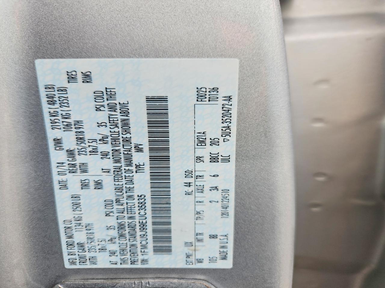 Ford Escape Titanium