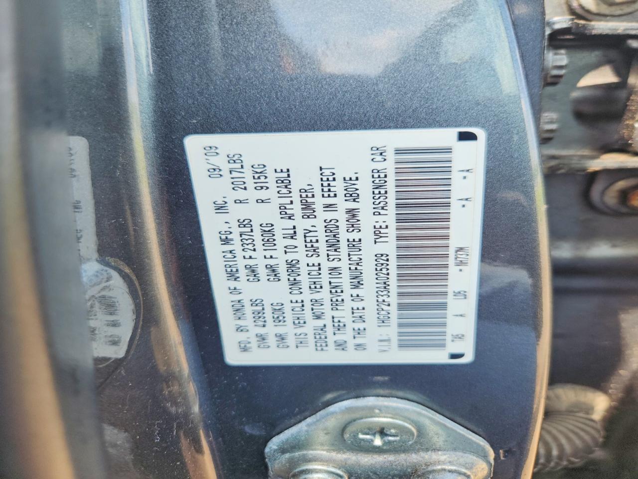 Honda Accord Lx