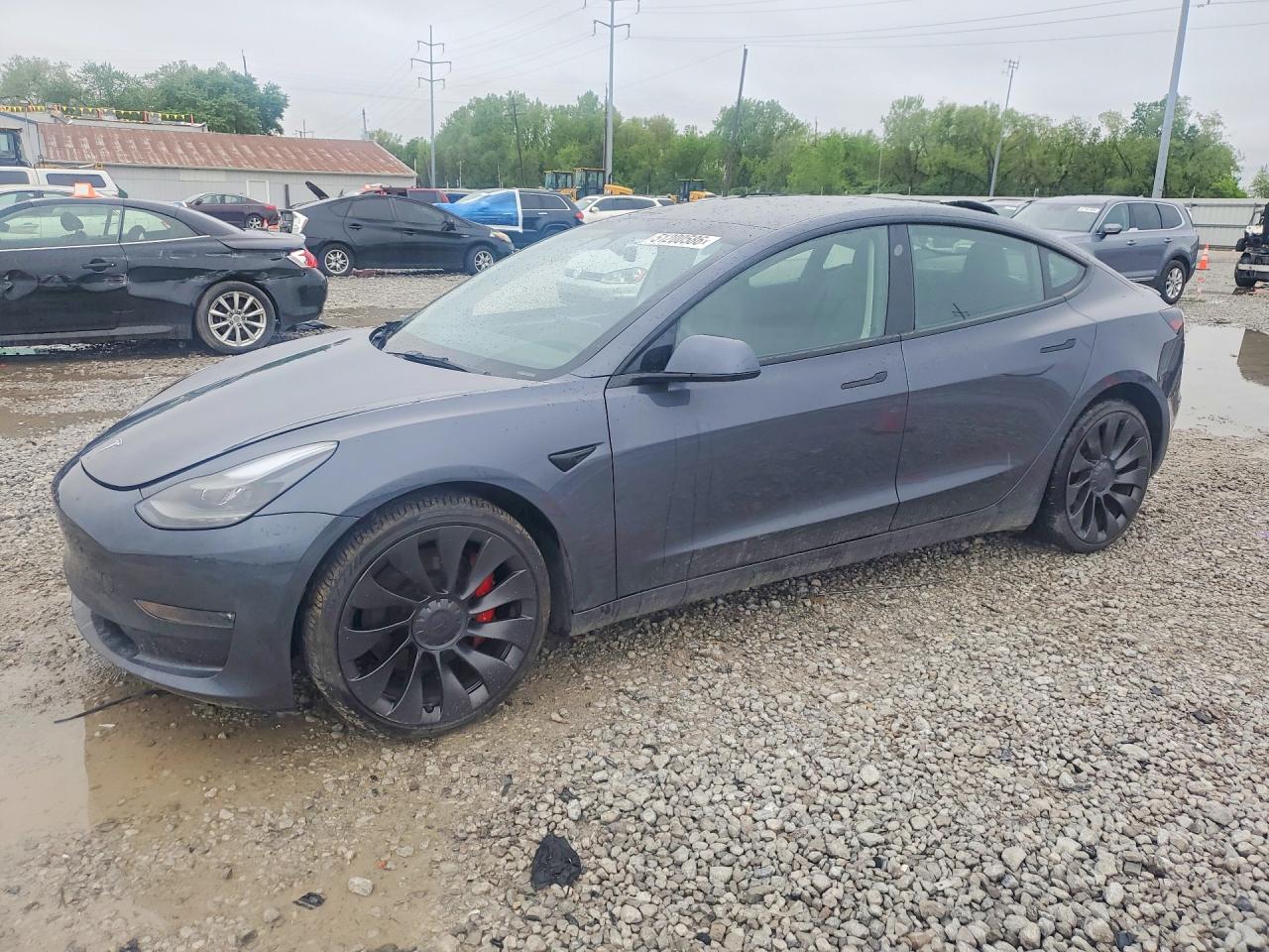 Salvage Tesla Model 3 Image