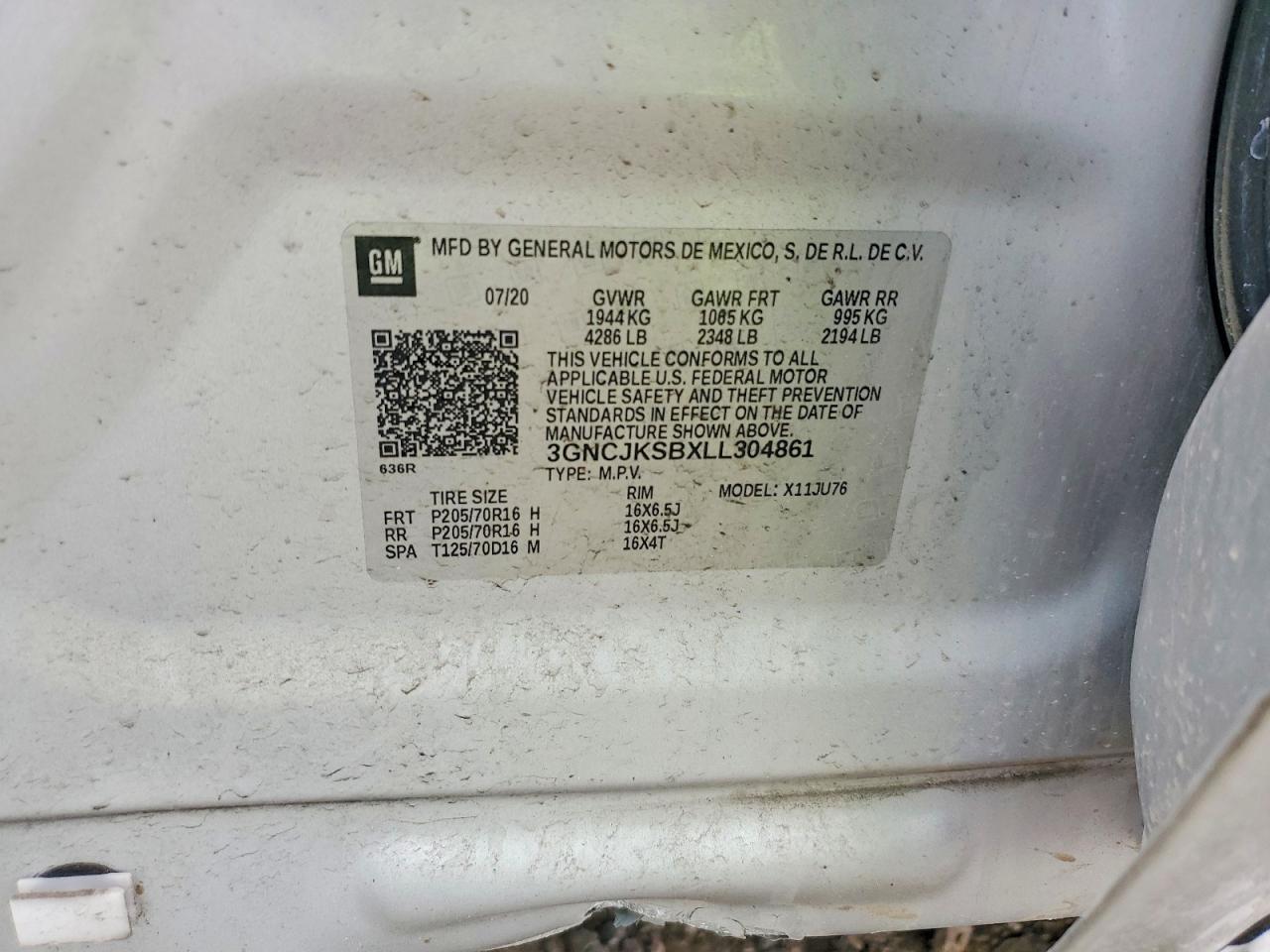 Chevrolet Trax Ls