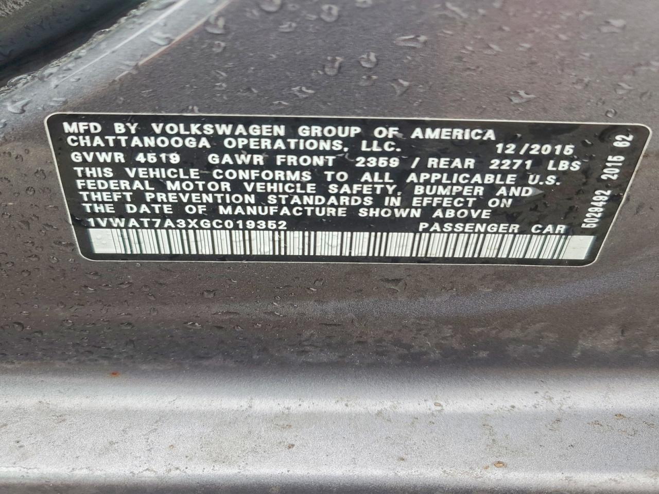 Volkswagen Passat S