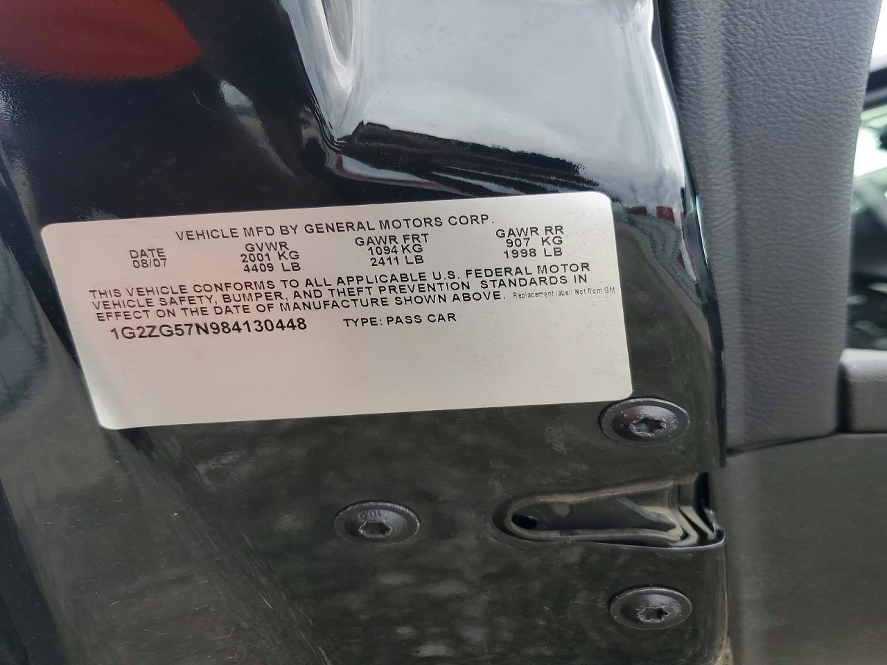 Pontiac G6 Base