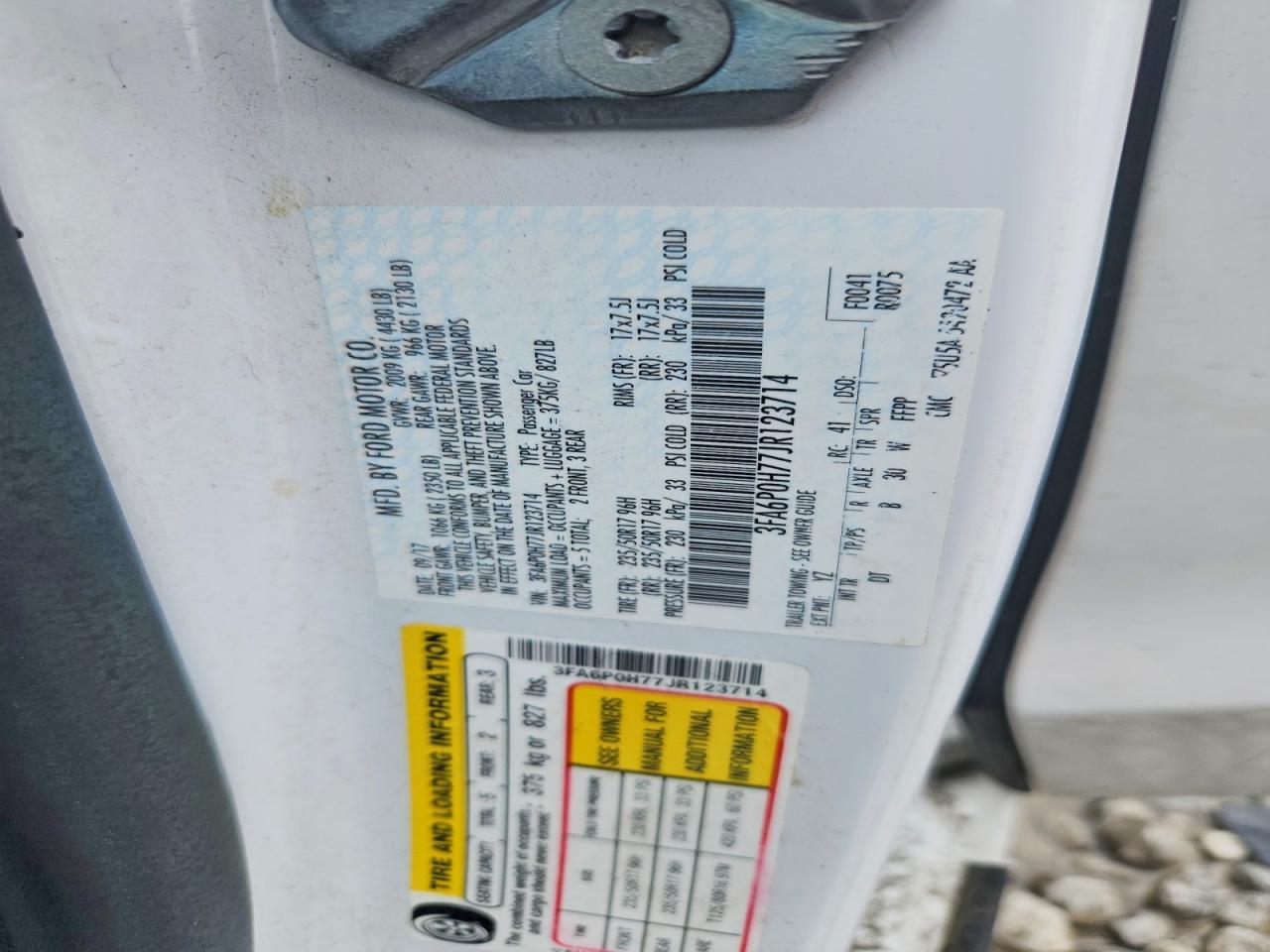 Ford Fusion Se