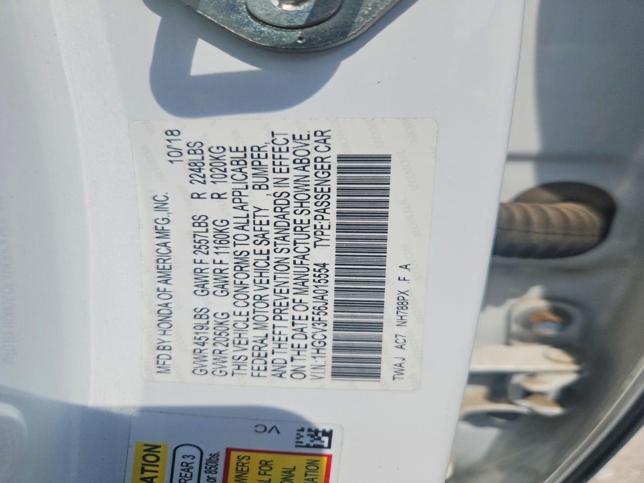 Honda Accord Hybrid Exl