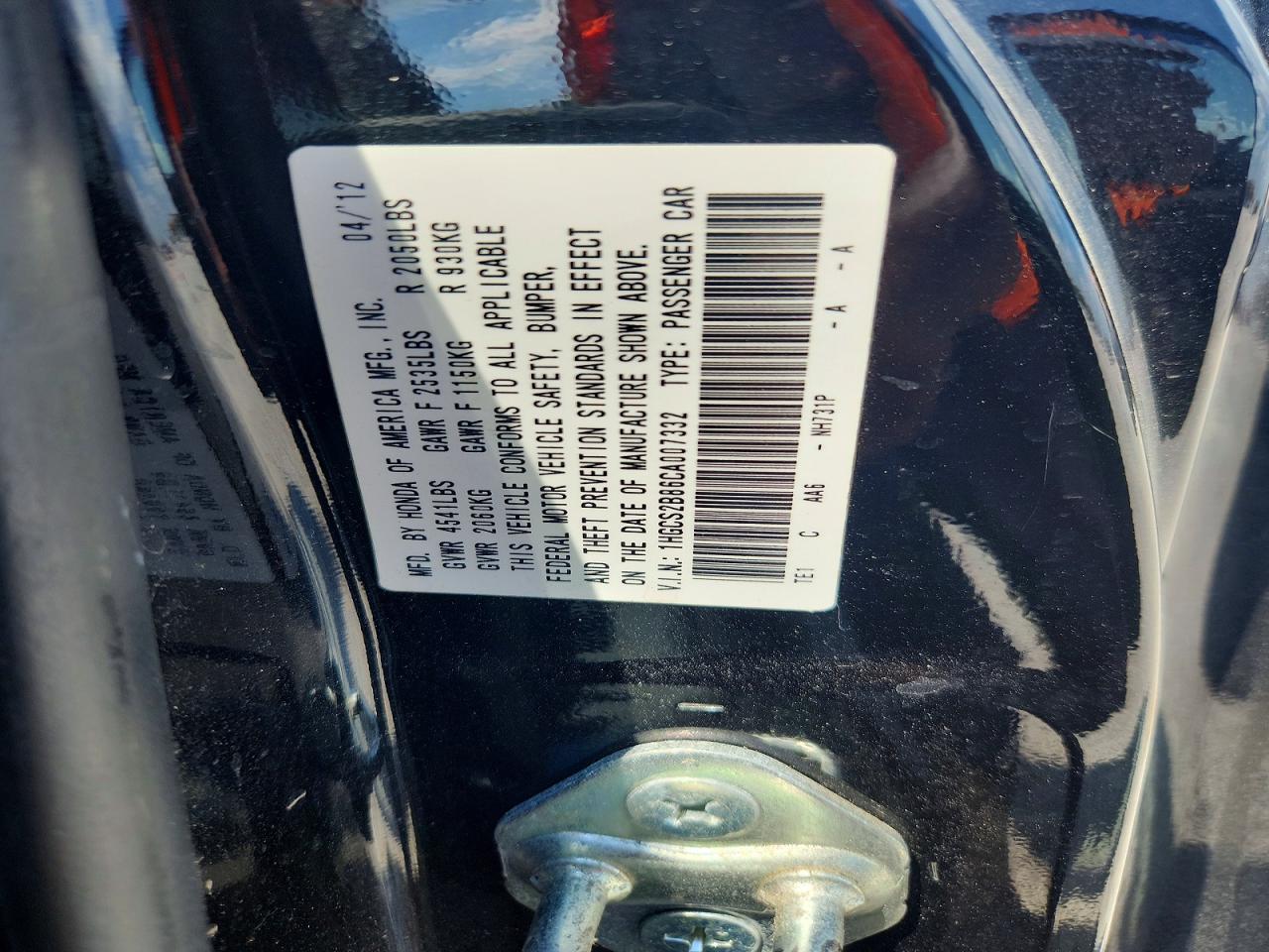 Honda Accord Exl
