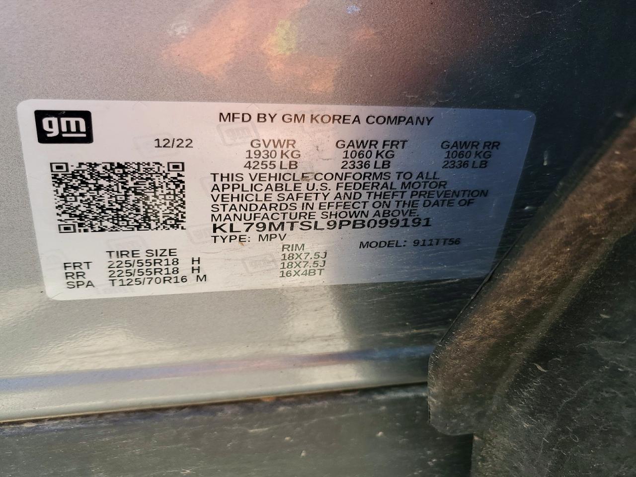 Chevrolet Trailblaze Rs