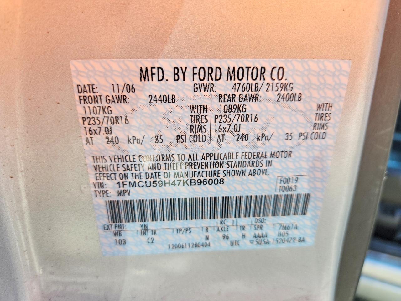 Ford Escape Hev