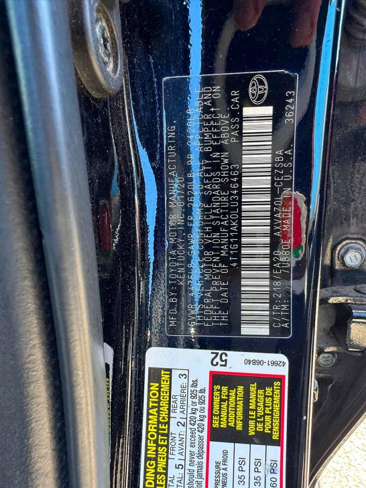 Toyota Camry Se