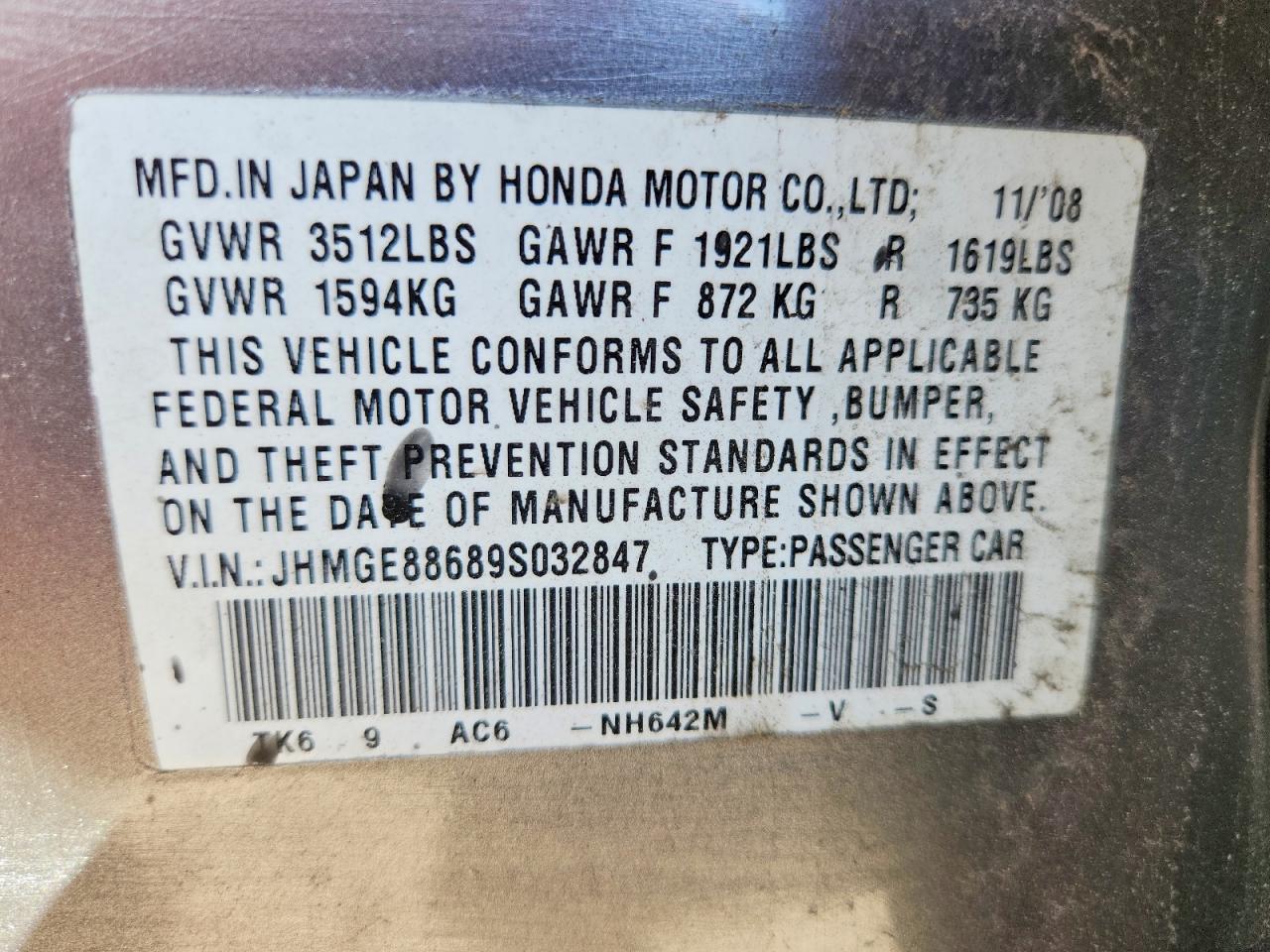 Honda Fit Sport