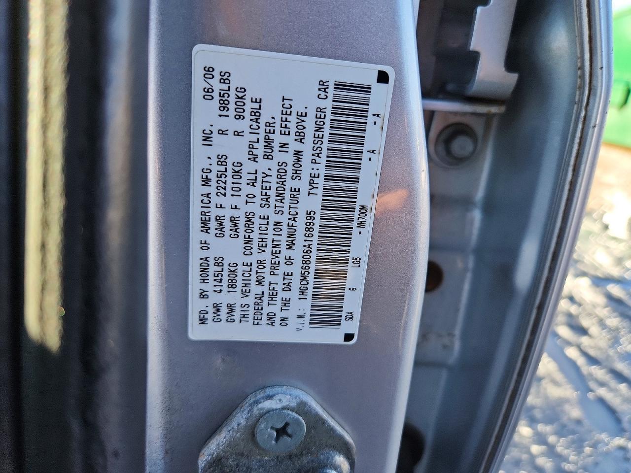 Honda Accord Ex
