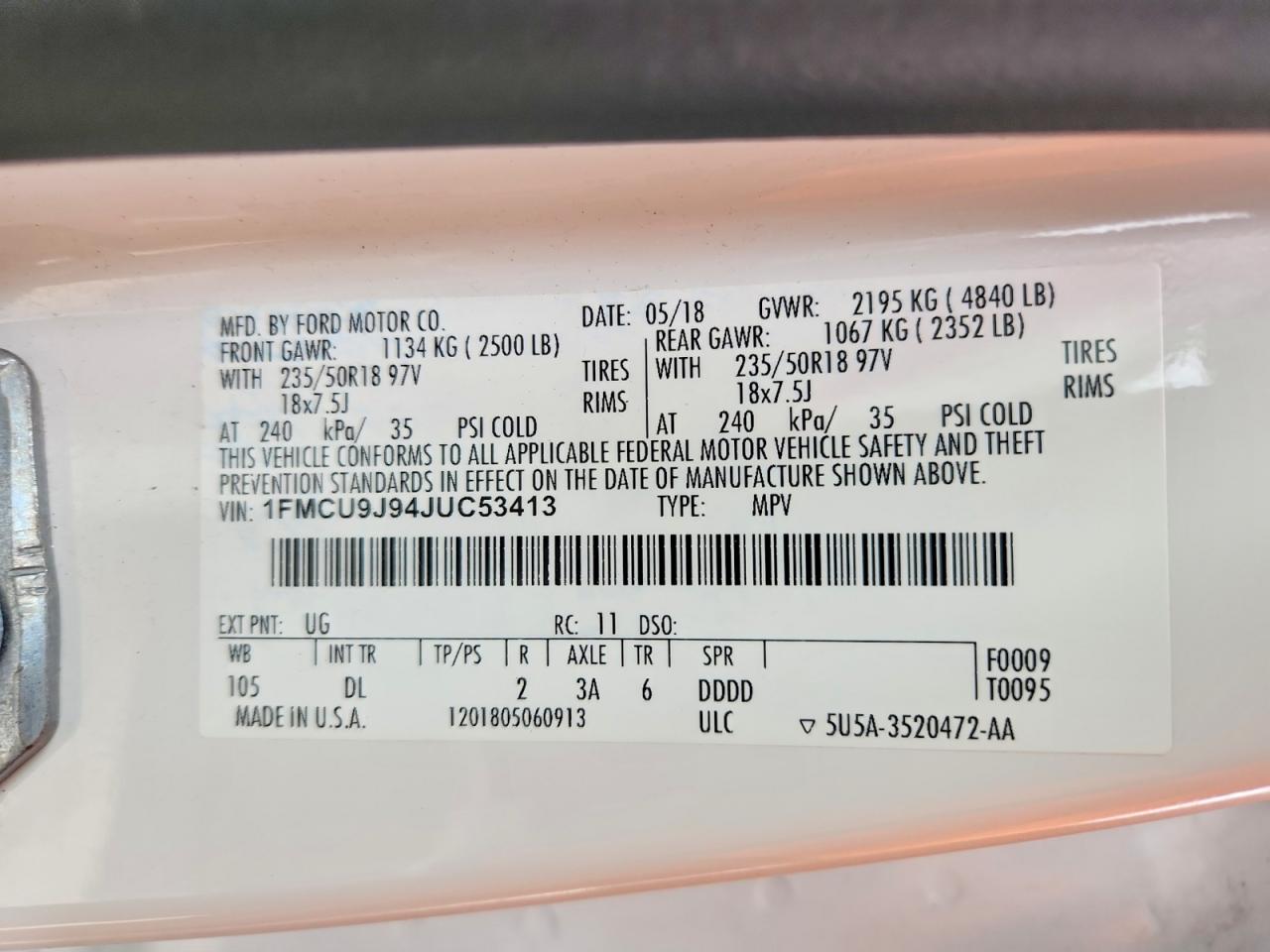 Ford Escape Titanium