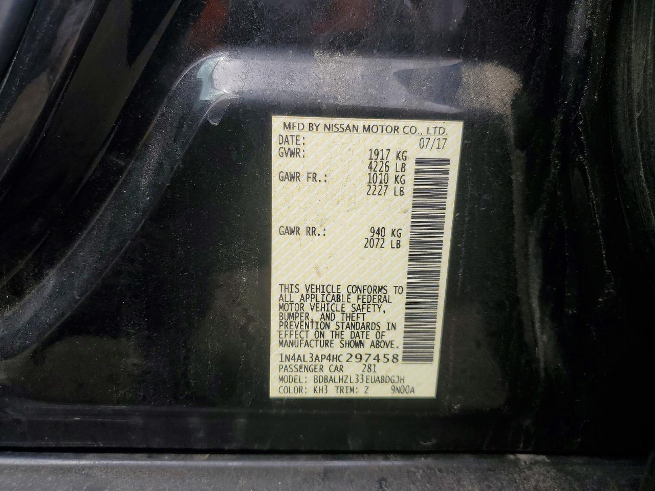 Nissan Altima 2.5 Sr