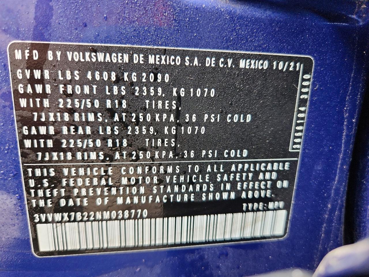 Volkswagen Taos Se