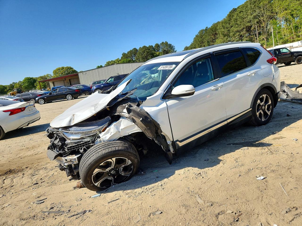 Salvage Honda Crv Image