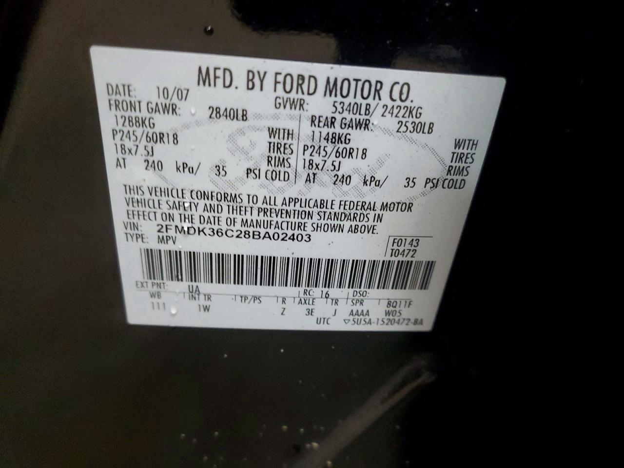 Ford Edge Se