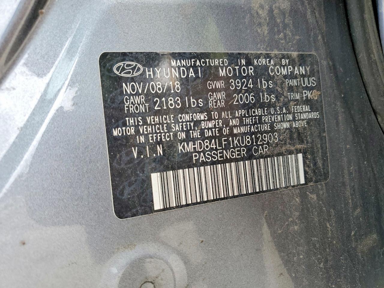 Hyundai ELANTRA Sel