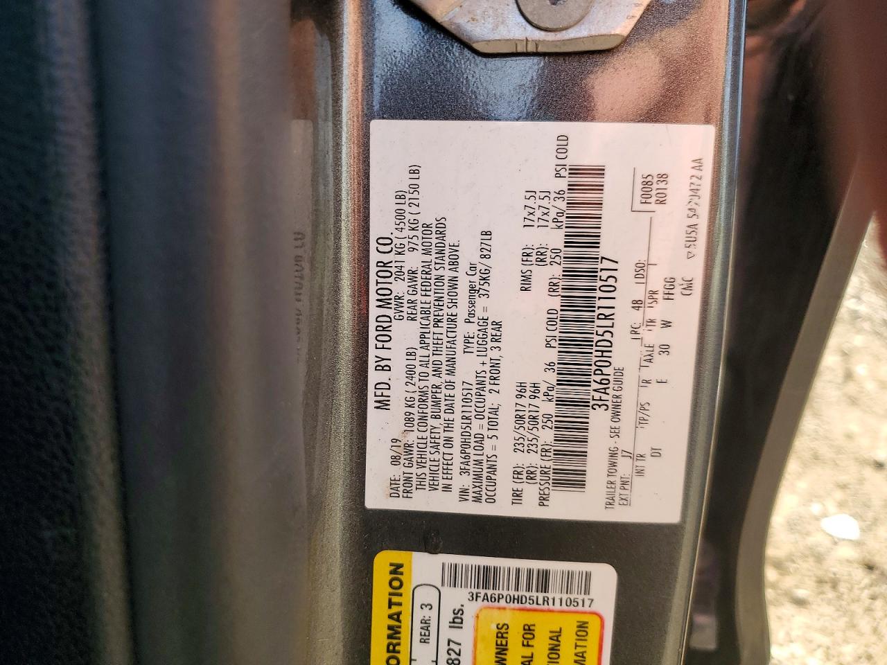 Ford Fusion Se