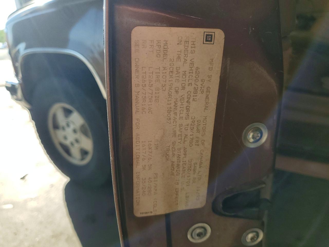 Chevrolet Gmt K1500