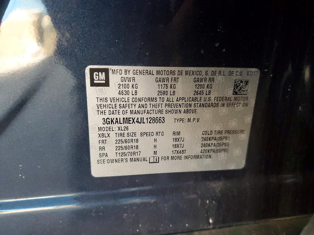 GMC Terrain Sle