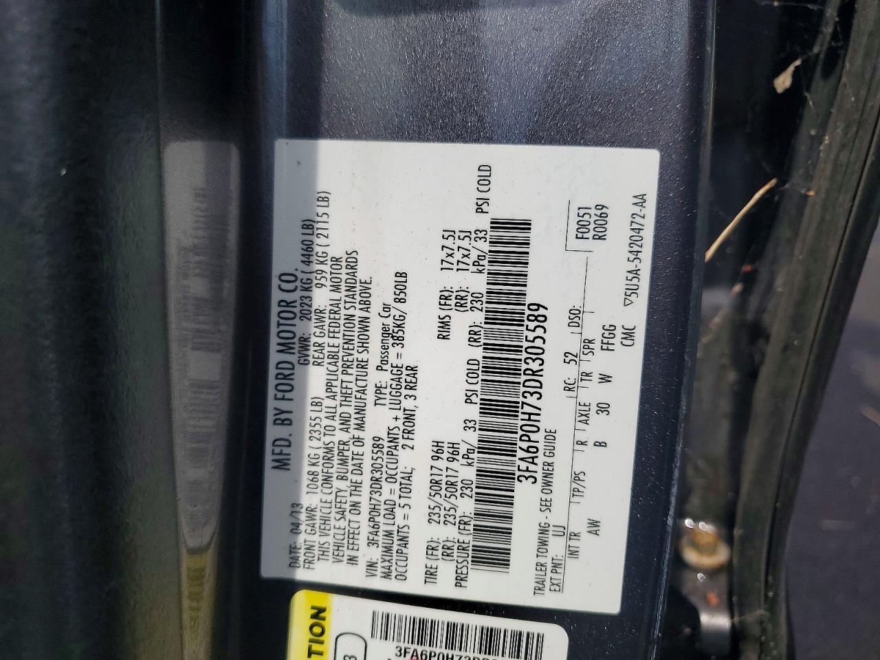 Ford Fusion Se